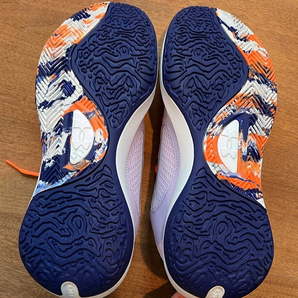 BRAND NEW Men’s Under Armour Lockdown Nebula purple 💜🧡 - Picture 5 of 8
